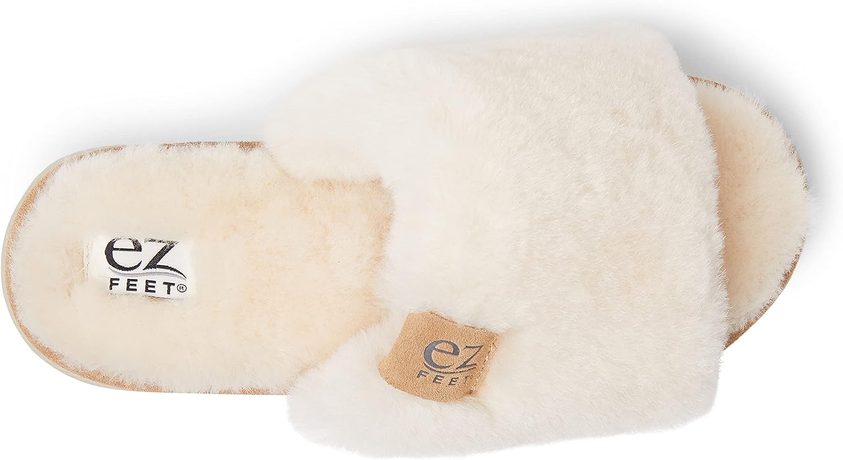 Amazon.com | EZ Feet Women's Indoor Outdoor Genuine Shearling