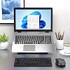 Teclado Inalámbrico 2.4G Arteck Ultra Delgado y Compacto con Teclas Multimedia para Computadora, PC, Laptop, Surface, Smart TV y Windows 11/10/8/7, Negro 7