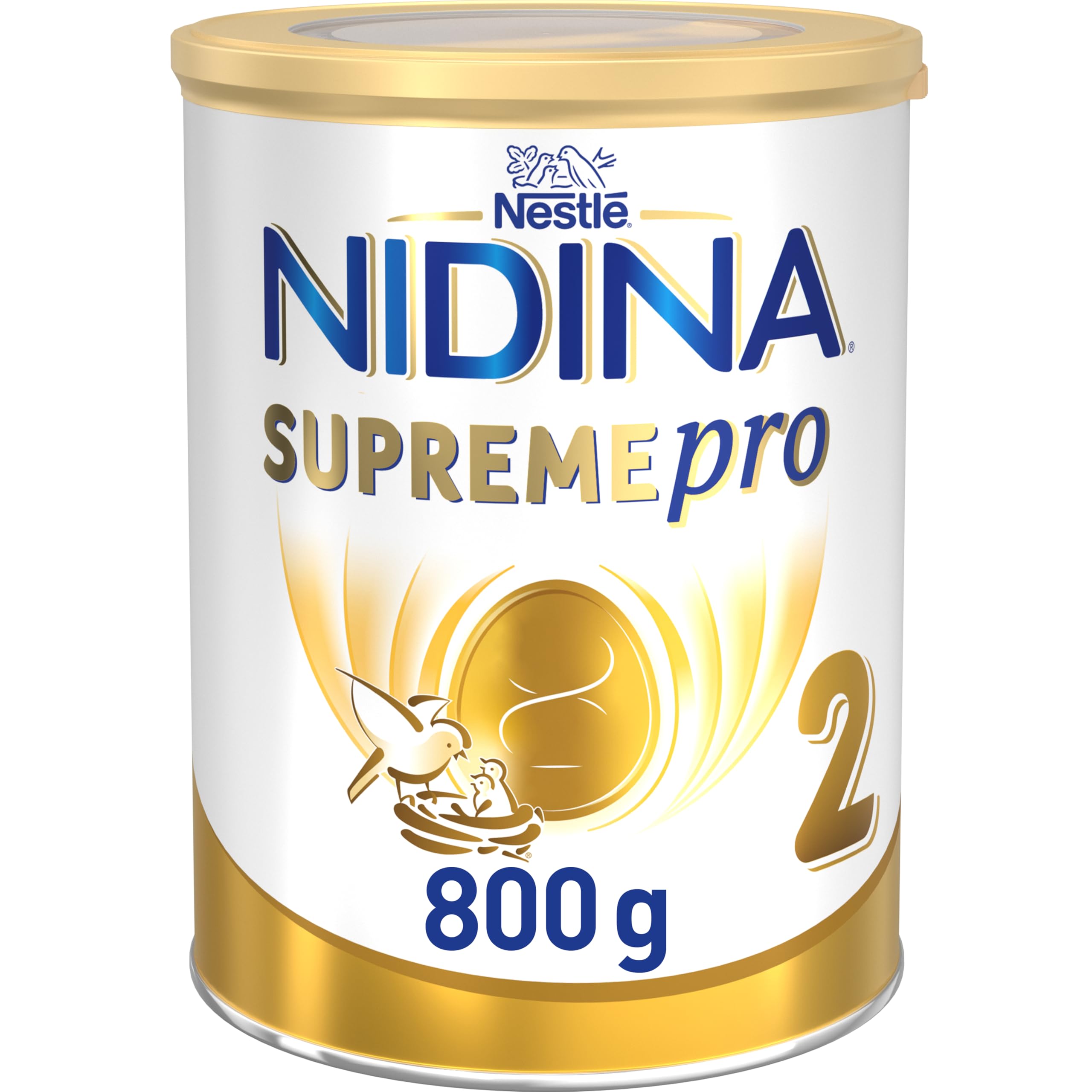 NIDINA SUPREMEpro 2 Latte di Proseguimento Polvere da 6 mesi, Latta 800g