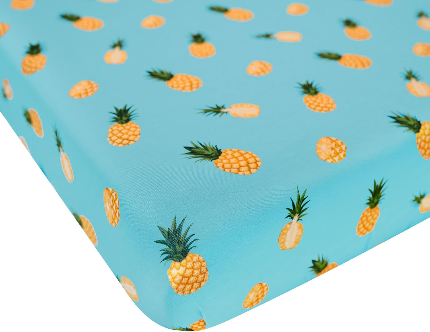 Kyte Baby Soft Crib Sheet - Standard Fitted Crib Sheet Made with Rayon from Bamboo, Ultra-Gentle and Breathable (Cloud)