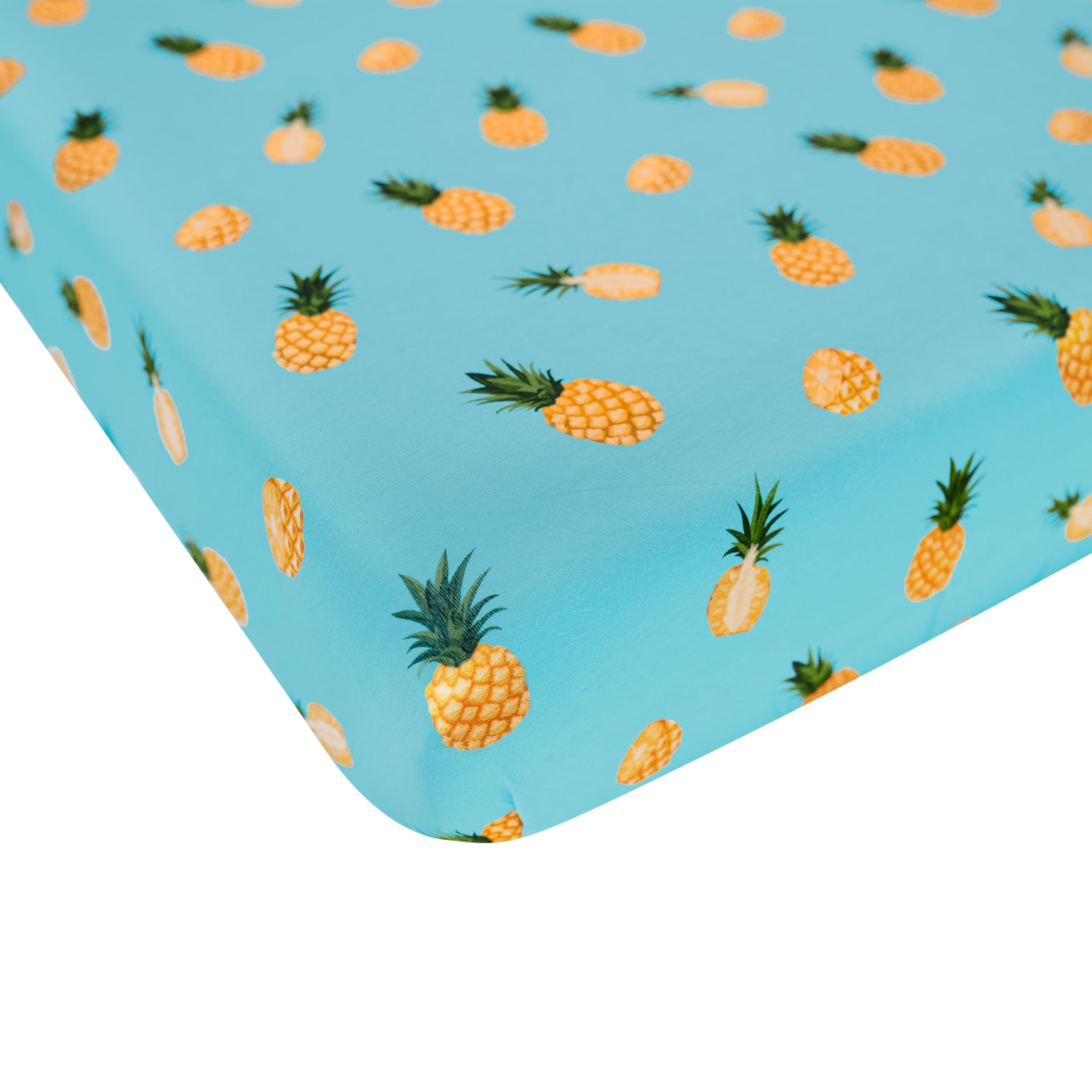 Kyte Baby Soft Crib Sheet in Pineapple Print