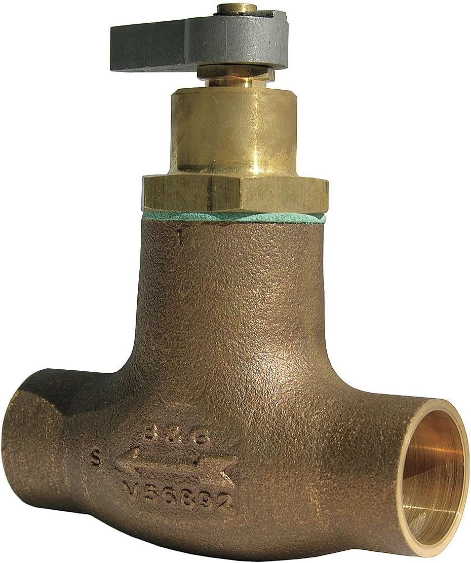 BELL & GOSSETT 107024 Sweat Bronze FlowControl Valve, 3/4"
