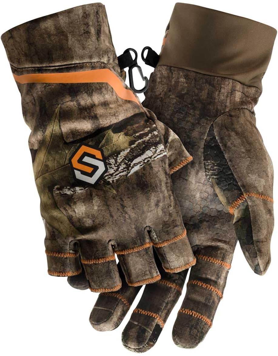 ScentLok Lightweight Camo Customizable Gloves for Hunting