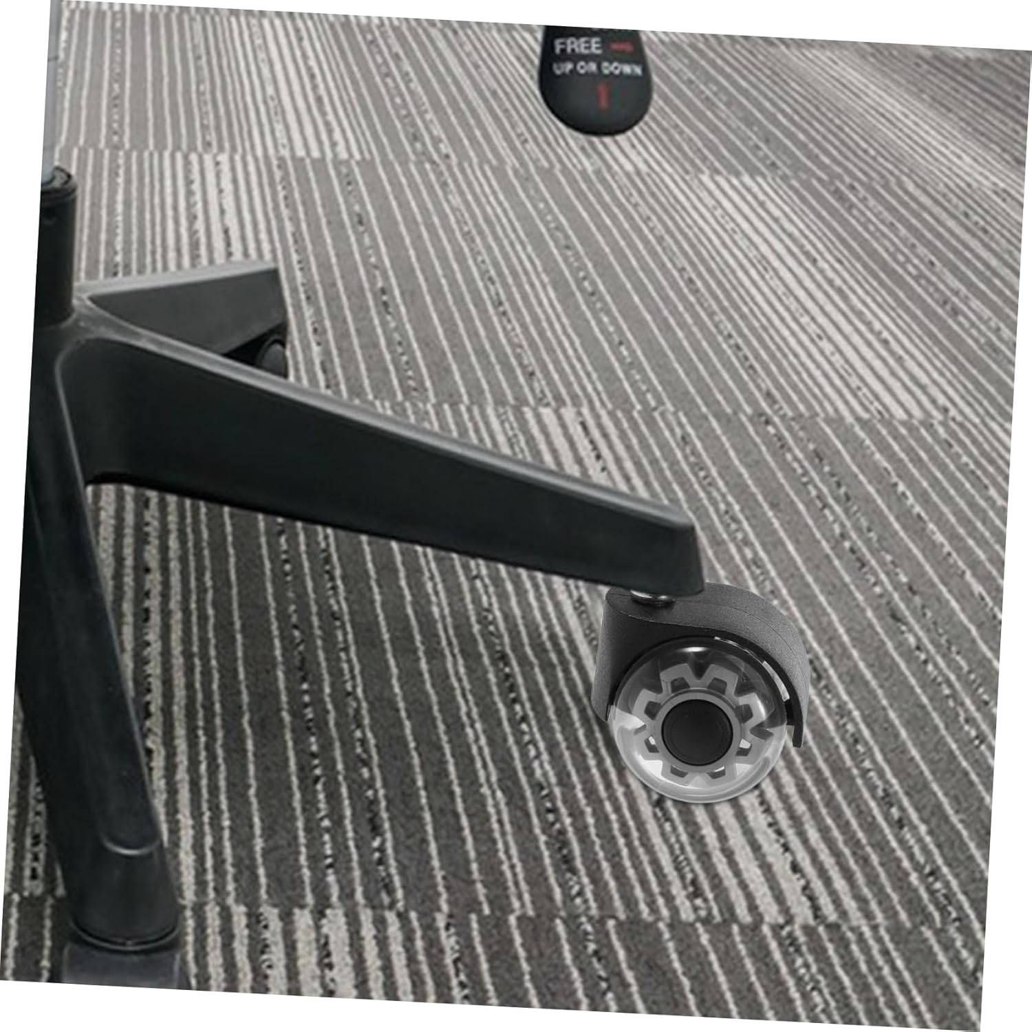 5pcs Office Chair Casters Caster Wheels for Furniture Glides Easy Install Office Chair Wheels