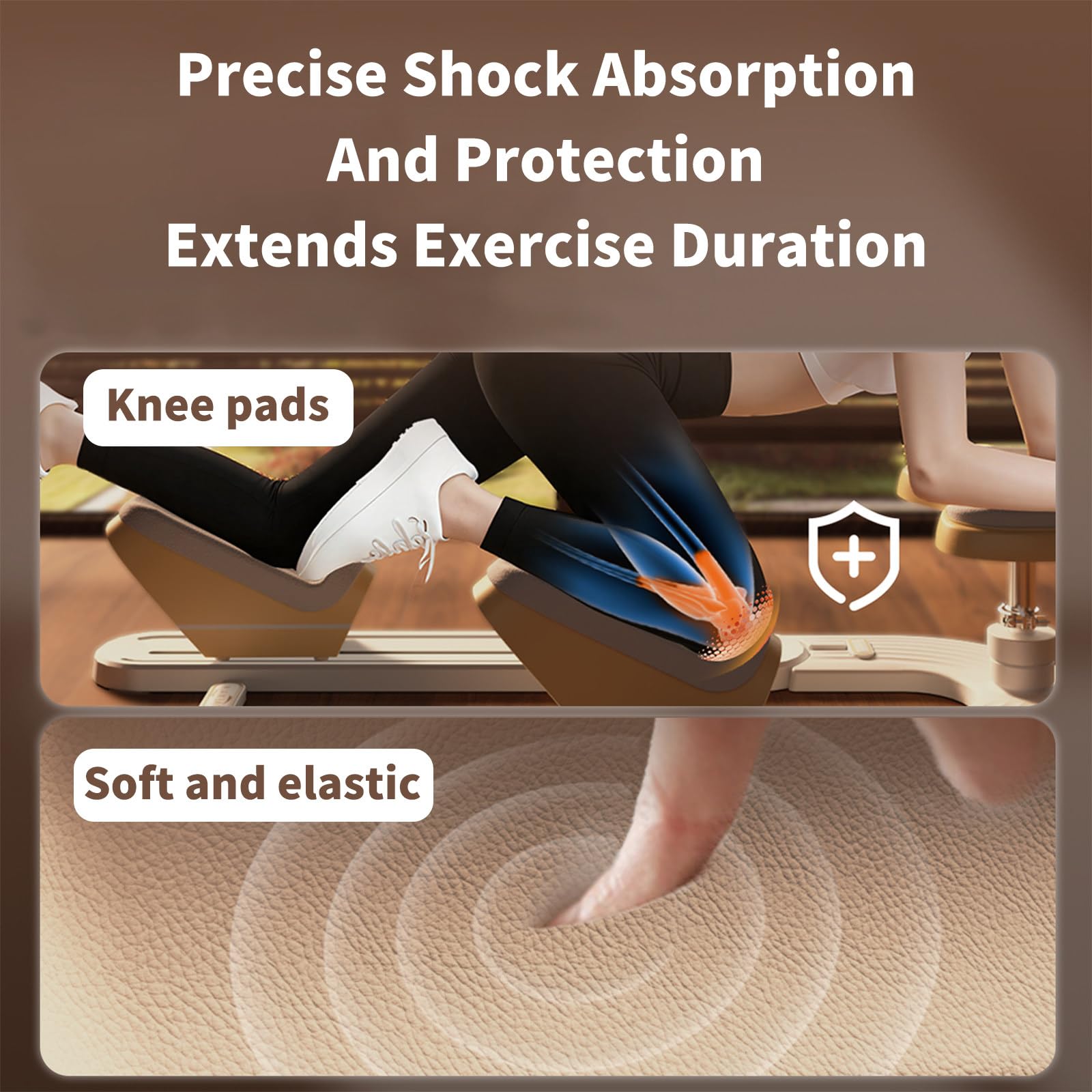 Planche de torsion réglable à 3 niveaux, capacité de 100 kg, entraînement des abdominaux et étirement des jambes, minuterie LED pour tonifier à la maison