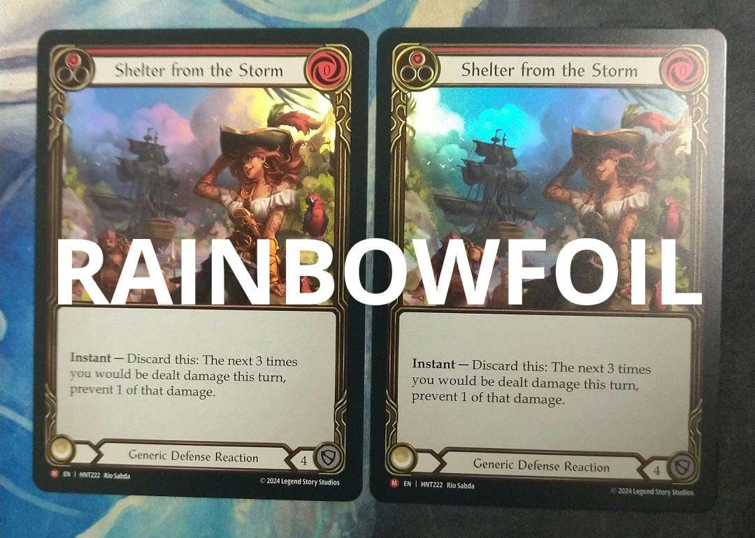FAB Shelter from the Storm HNT RF英語版1枚 Shelter from the Storm - The Hunted - Flesh & Blood TCG