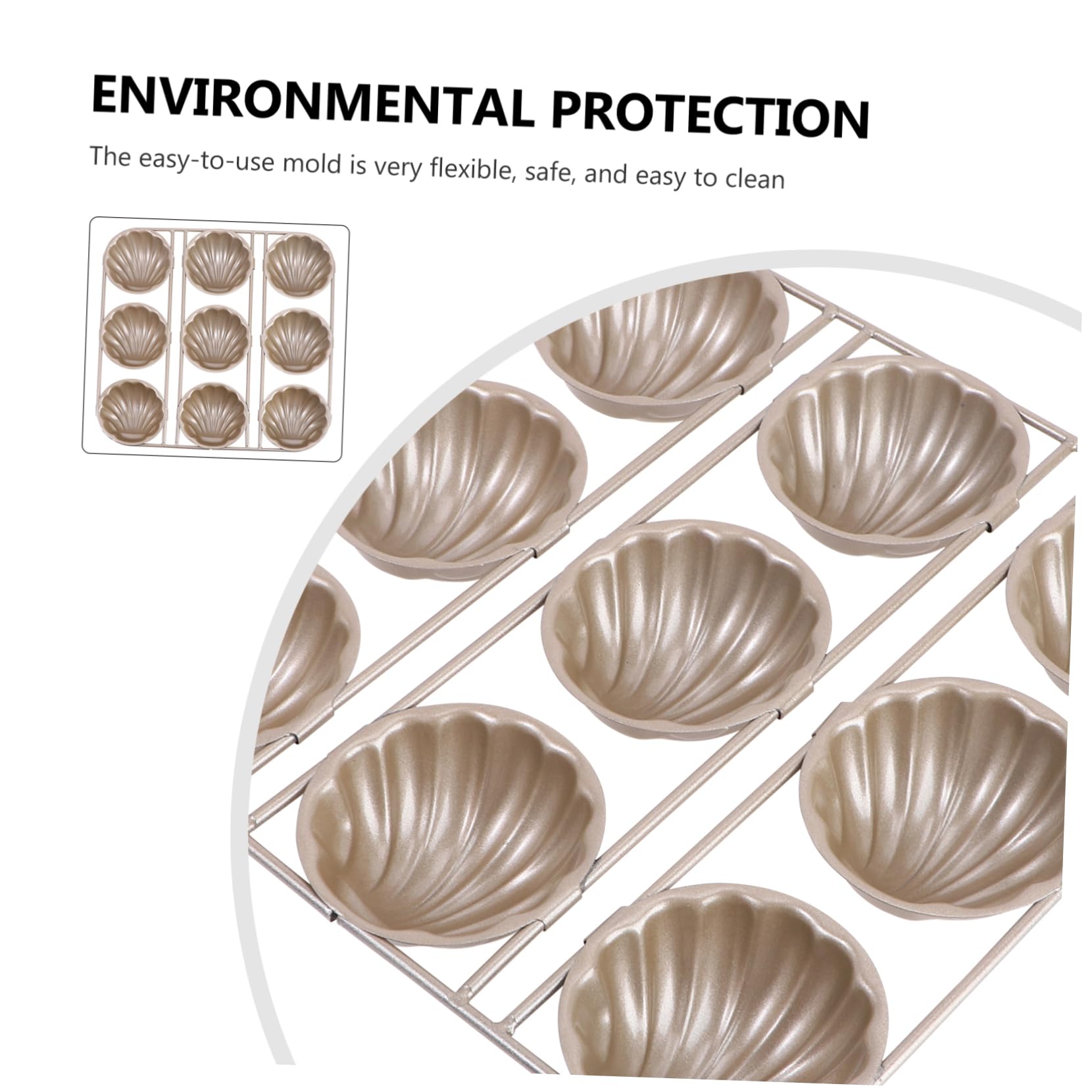 OFFSCH Carbon Steel Cake Molds for Baking Banana Shaped Non-stick Easy to Cle