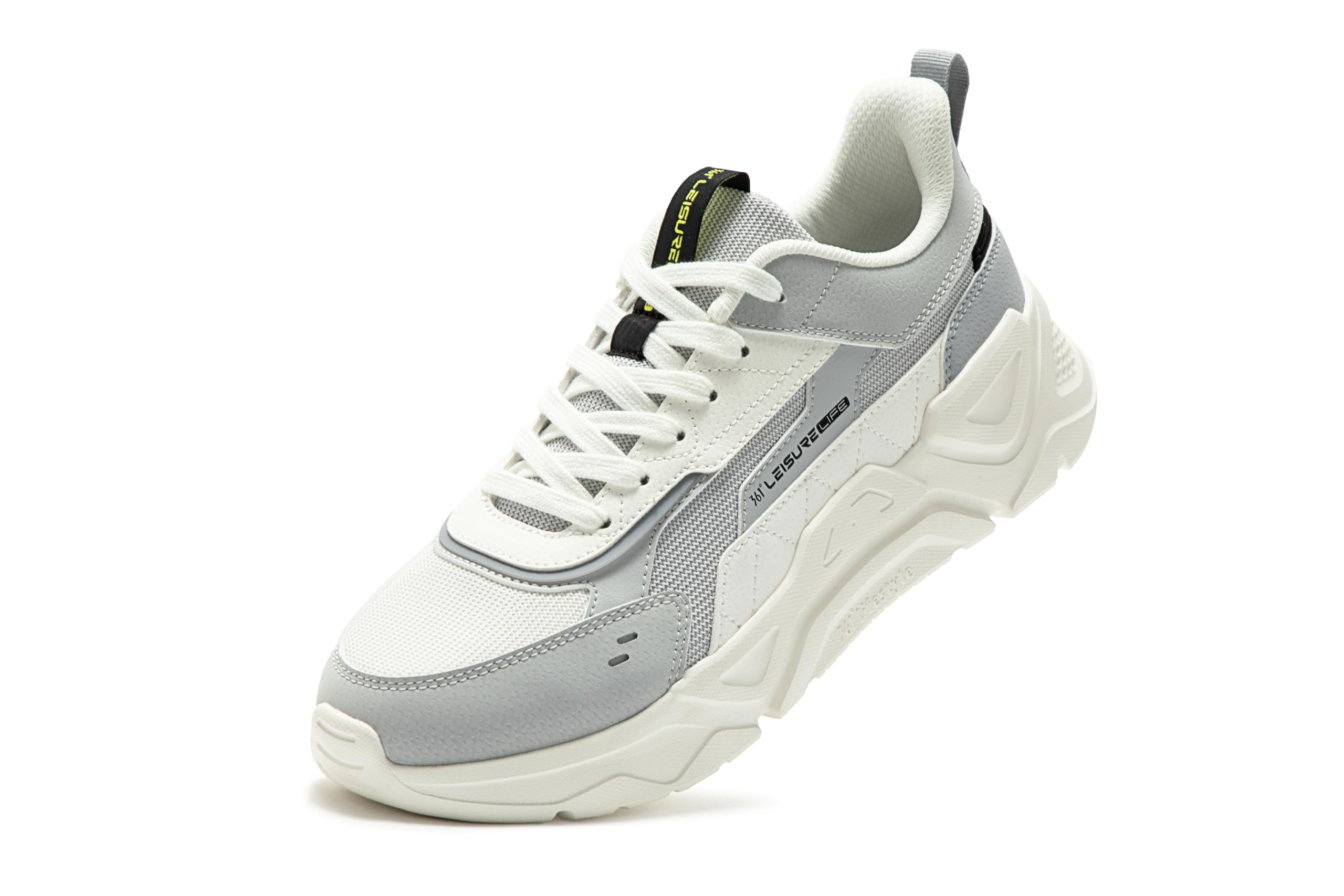 361 Degrees Men's Lifestyle Shoes Egret/Photon Gray 44 EU