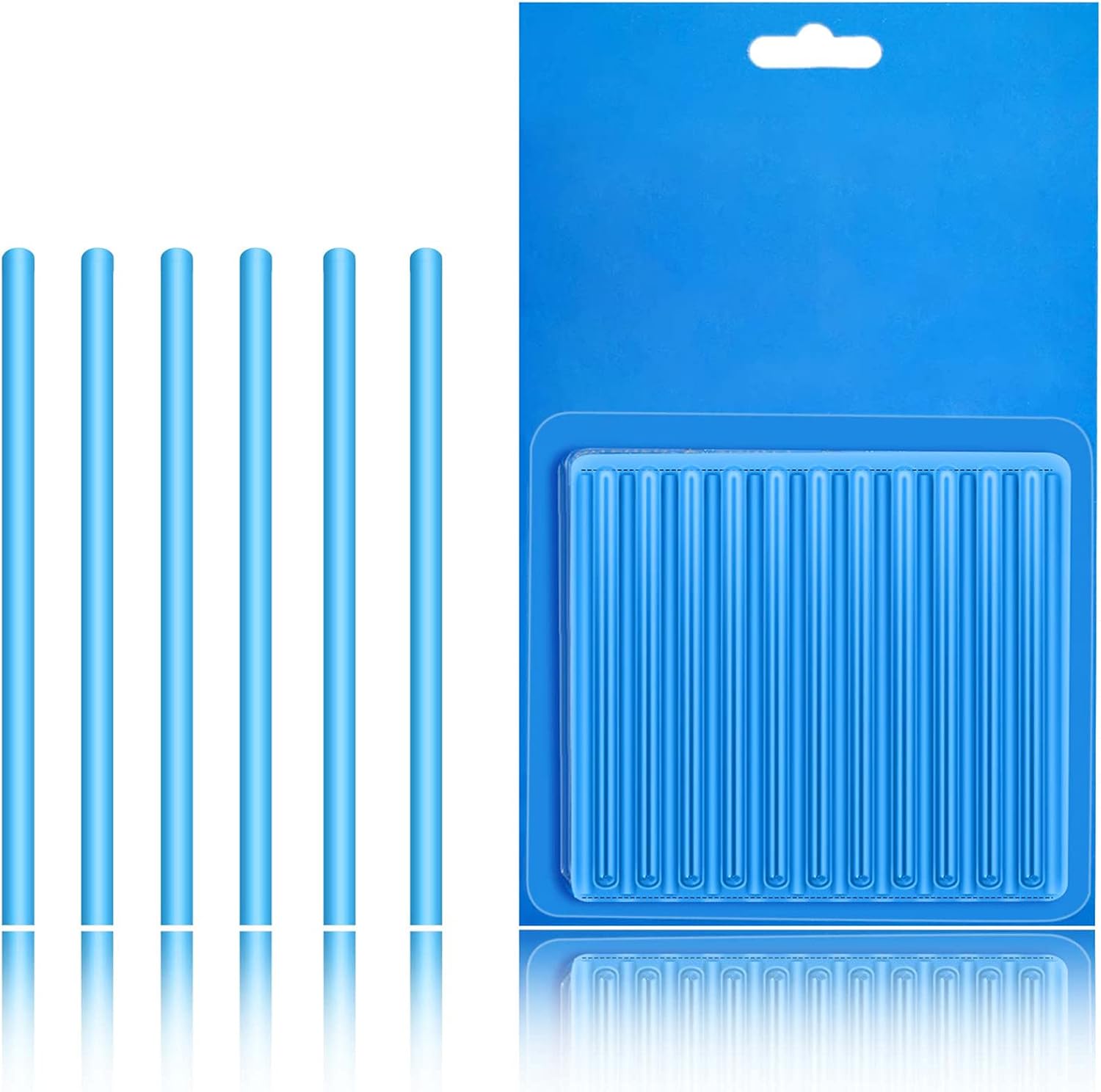 60 Pieces Drain Sticks Drain Cleaner Sticks Drain Deodorizer Sticks Non-Toxic for Kitchen, Bathroom and Laundry, 5 Random Colors