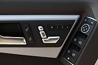 Vista 4 de 6 unids botón de asiento de puerta ajuste interruptor cubierta ajuste para Benz A B C E GLA CLA GLE GLS