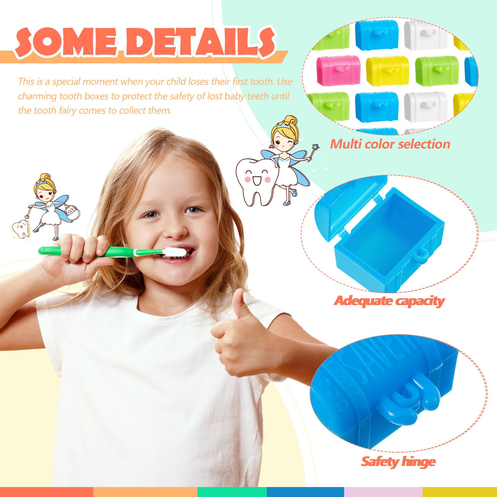 Pinkunn 300 Tooth Boxes - Baby Teeth Collection -3 Pinkunn 300 Tooth Boxes - Baby Teeth Collection -3