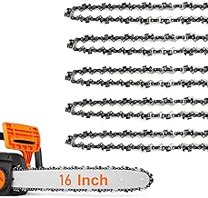 5Pack Stihl Chainsaw Chain 16 Inch Fits Stihl 61PMM355, MS 017, MS 170, MS 171, MS 180 C, Oregon 90PX055G, 3/8” LP Pitch .043” Gauge 55 Drive Links
