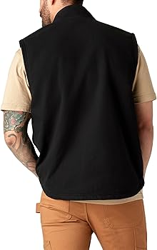 トップス Dickies Sanded Duck Vest Dickies Men's Duck Canvas Vest