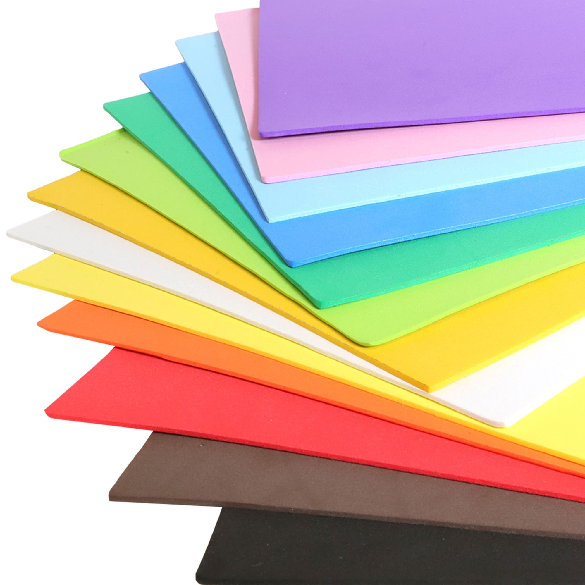 EBL - Hojas de espuma (22,8 x 30,48 cm, 6 mm, 15 unidades)