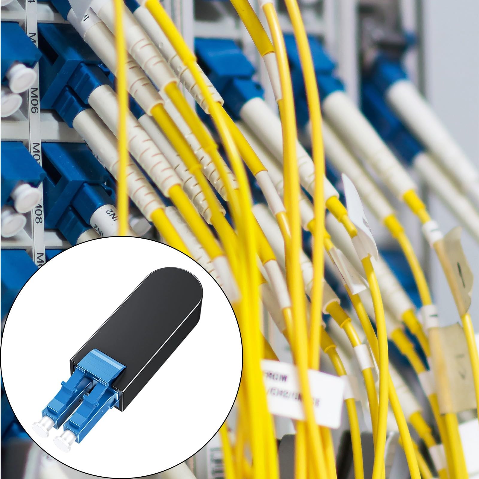 Fiber Loopback Low Loss 9/125 Single Mode Optische Einheit für effiziente Telekommunikationsinfrastruktursysteme