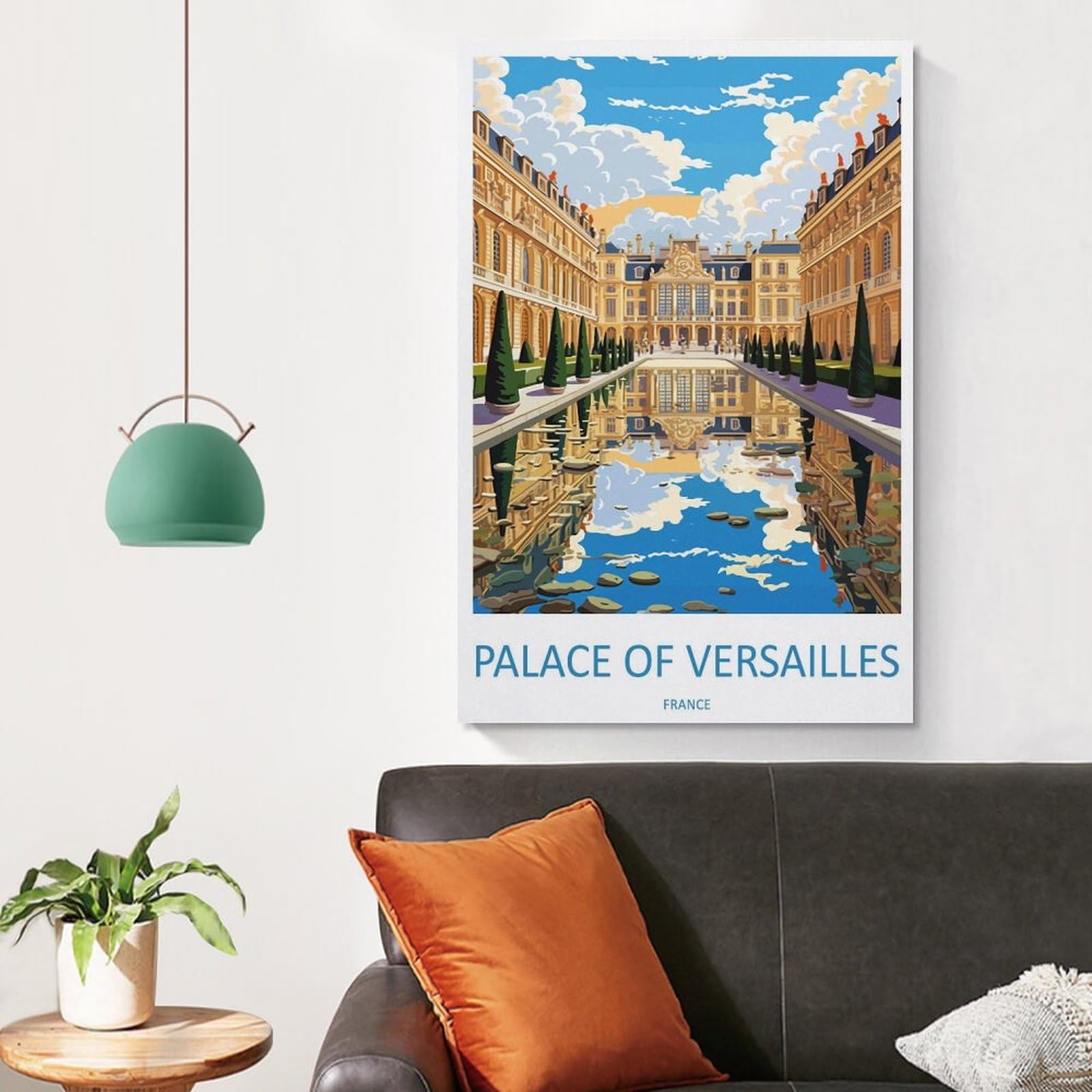 Amazon.com: Versailles Palace Travel Print West Versailles Palace