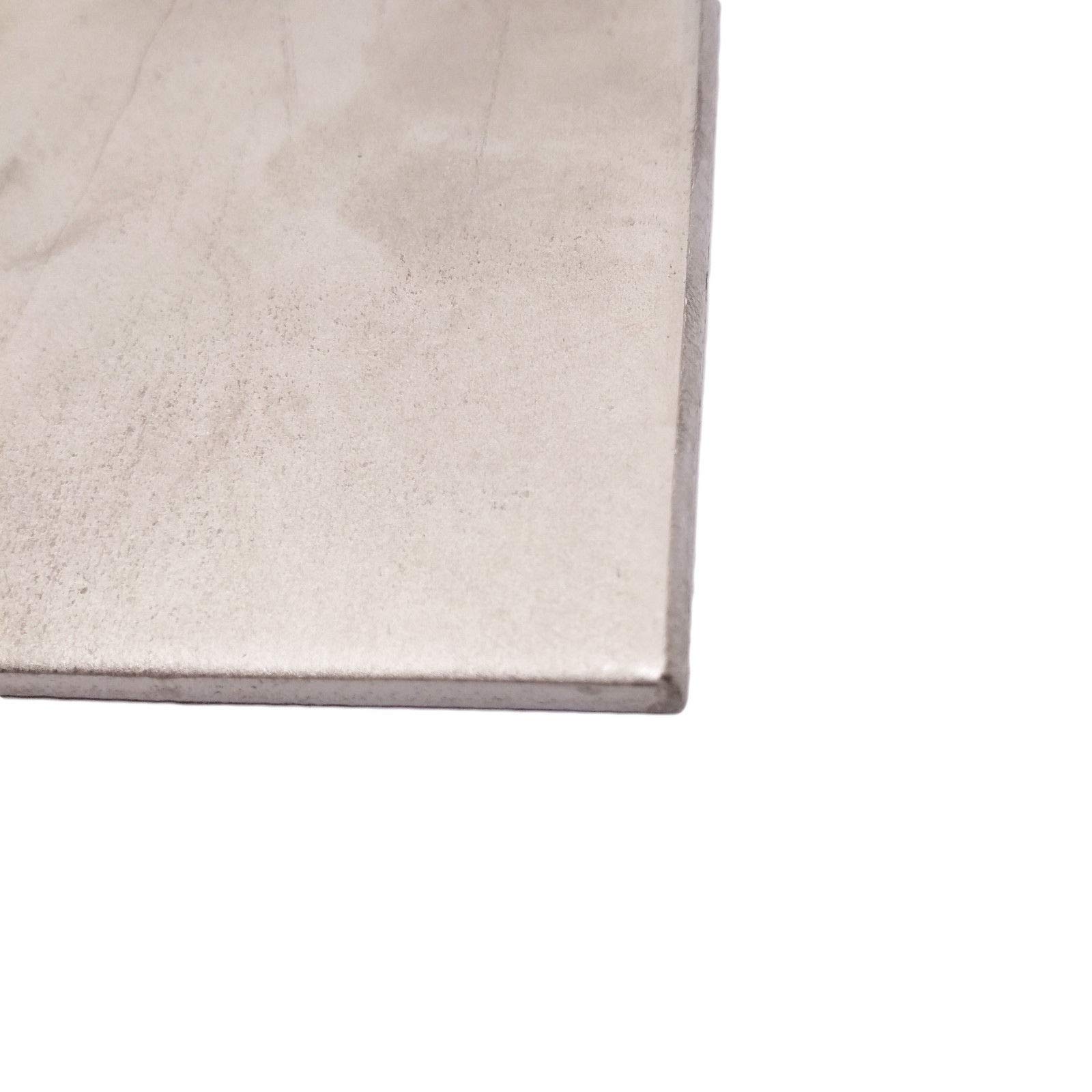 MMLFX 1pc GR5/TC4 Titanium Sheet Titan Alloy Thickness 2mm/3mm/ 4mm Titanium Plate Sheet 100X100/150X150 (Color : Thickness 4mm, Specification