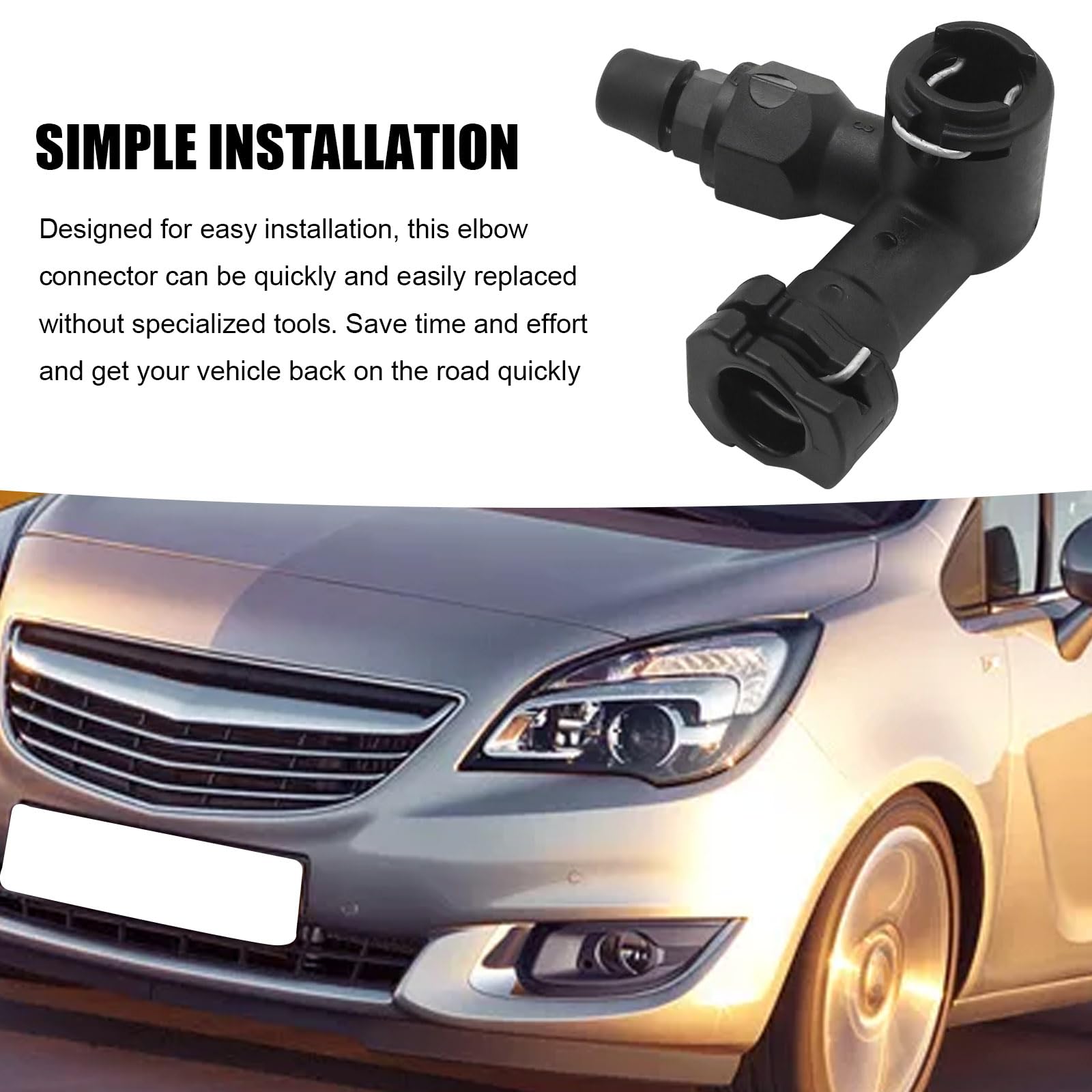 Conector de codo de tubo de embrague para Opel Zafira Signum Astra Corsa Meriva Mokka