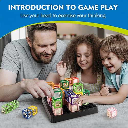 Miniatura 6 de VkotaVkoty Juego de razonamiento de laberinto láser 2026, juguetes STEM para edades de 8 a 13 años con más de 60 desafíos, juegos de mesa para niños