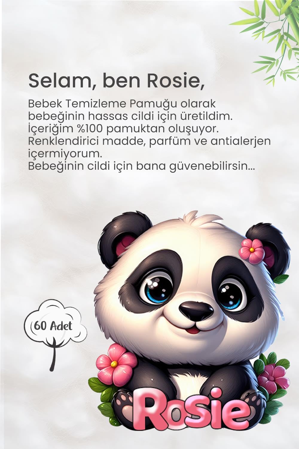 Sleepy Arap Sabunu,Çamaşır Suyu, Beyaz Sabun Katkılı 4 XL Yer Temizlik Havlusu 50 Yaprak ve ROSIE Pamuk