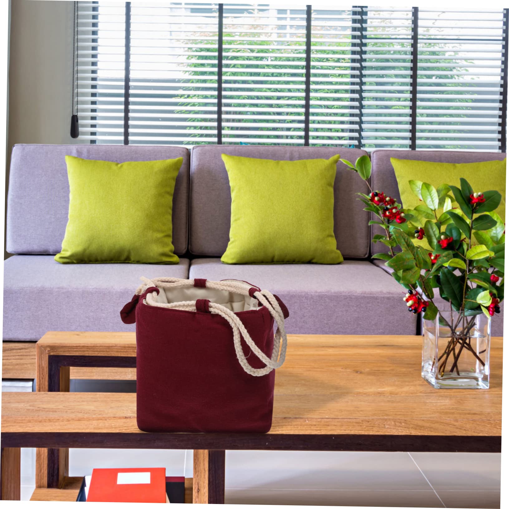 Veemoon Tea Cup Drawstring Bag Teapot Bag Multi-function Teacup Container for Home Travel