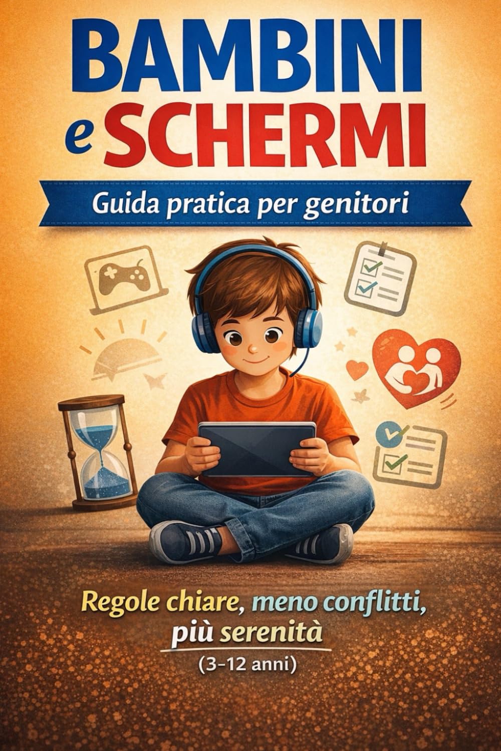 BAMBINI E SCHERMI: Guida pratica per genitori. Regole chiare, meno conflitti e più serenità (3-12 anni).: Strategie PRATICHE per famiglie REALI.