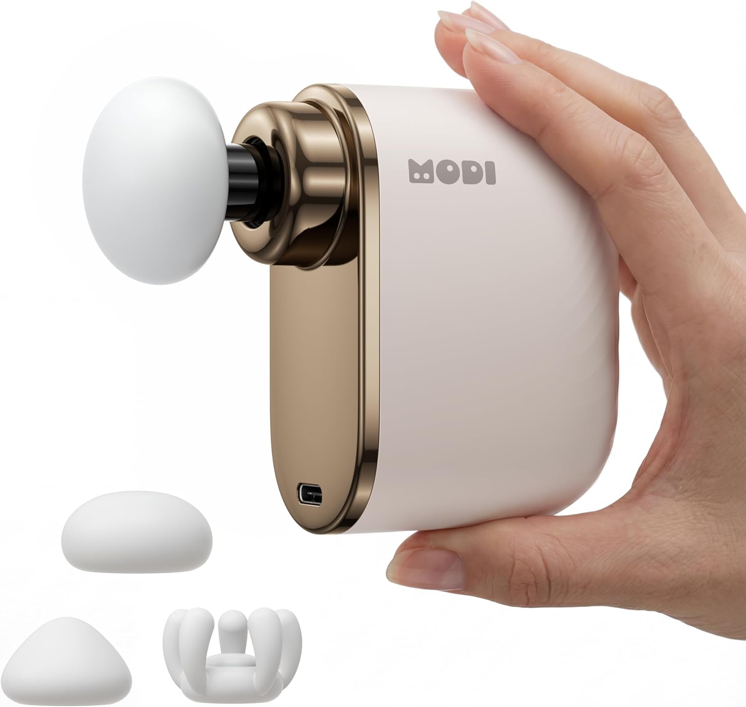 Modi Mini Massage Gun | Portable Powerful 3200RPM Handheld Massager | High Intensity Muscle Massager | Massage Gun Deep Tissue | Lightweight Percussion Body Massager Gun Relief | Airplane Safe