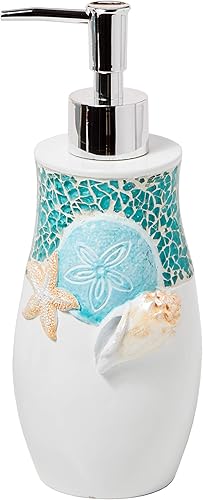 SKL Home by Saturday Knight Ltd South Seas Dispensador de jabón turquesa