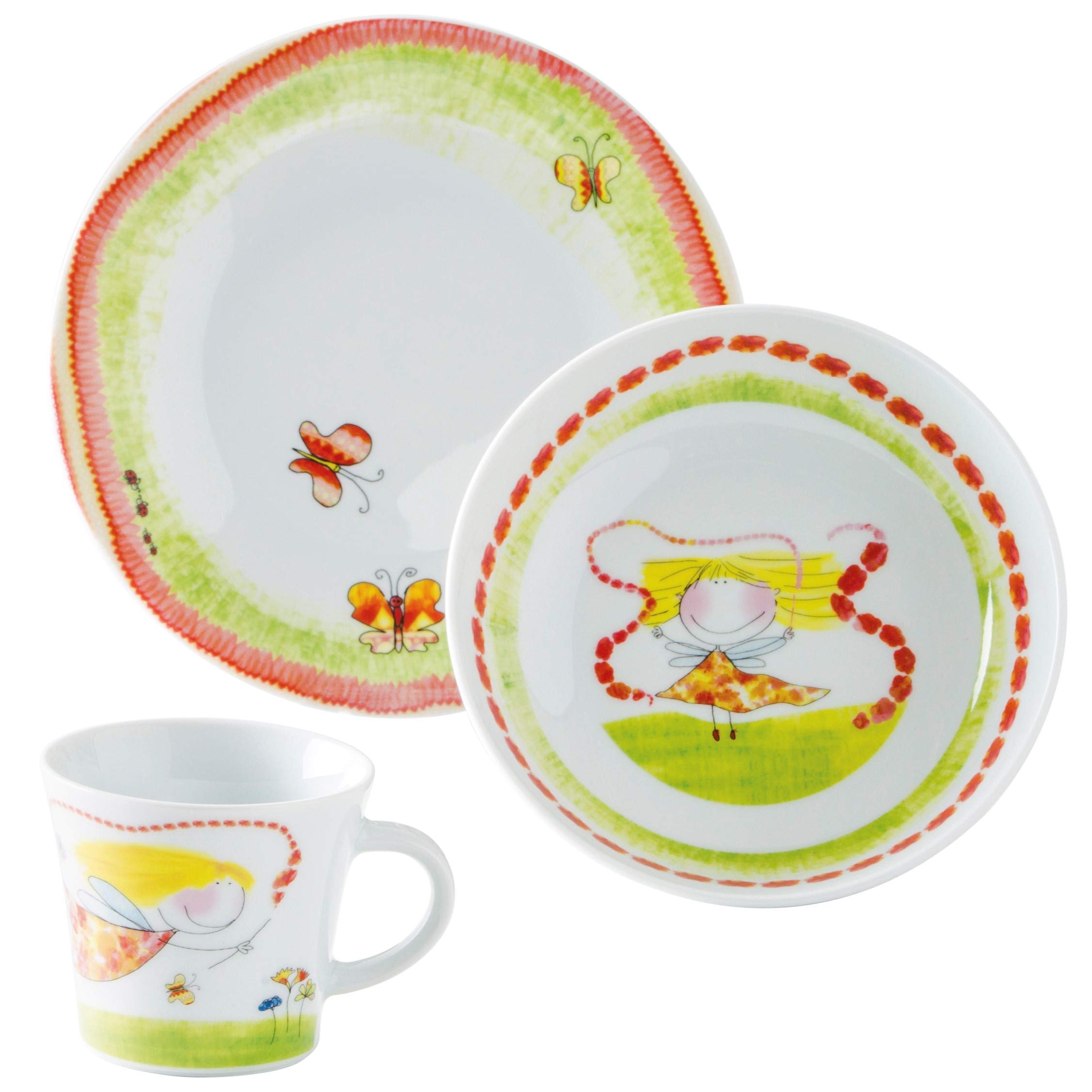 KAHLA Kids Blumenfee Porzellan Kindergeschirr-Set