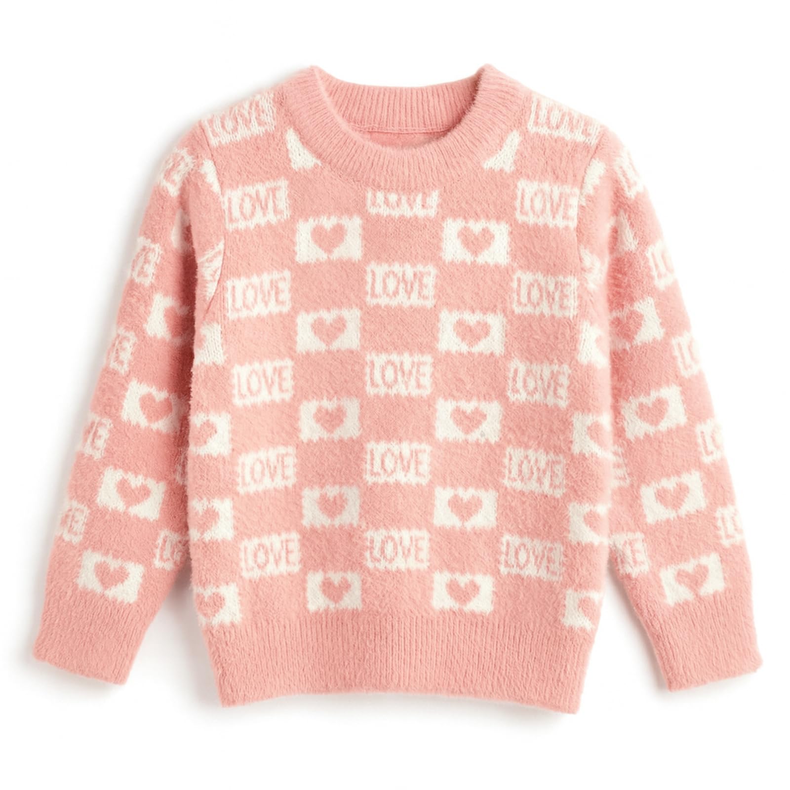 Kuchipoo Girls' Winter Wear Knitted Sweater | Full Sleeves Warm Pullover | Casual & Stylish Kids' Jumper-picture-14