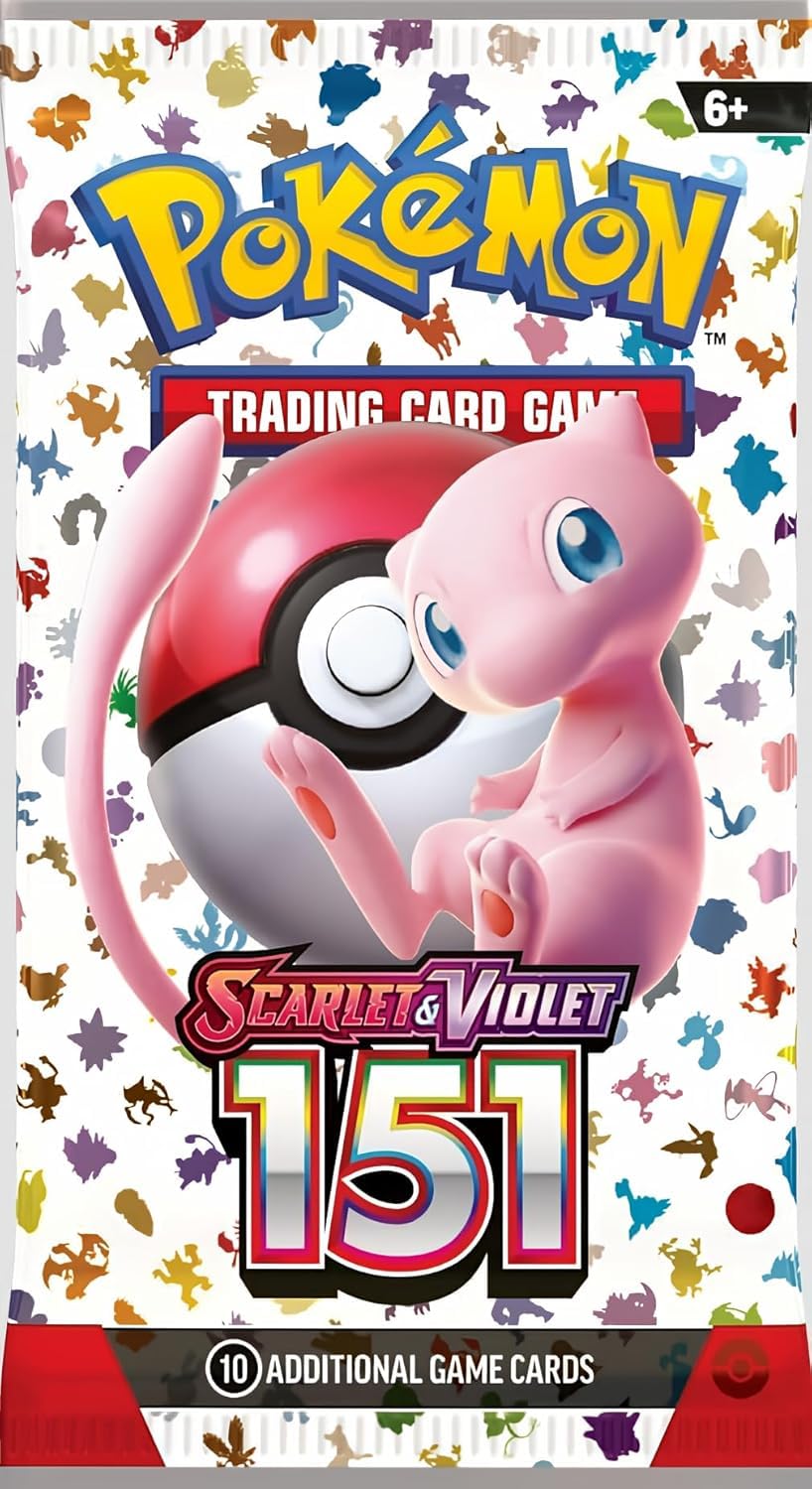 Amazon.com: Pokemon Scarlet & Violet 151 Booster Pack : Toys