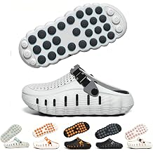 Fashion Recovery Clogs for Men and Women - Cloud Cushion Breathable Slip On Water Shoes, Lightweight Non-Slip Garden Mules for Shower, Beach & Everyday Wear Pillow Sandals