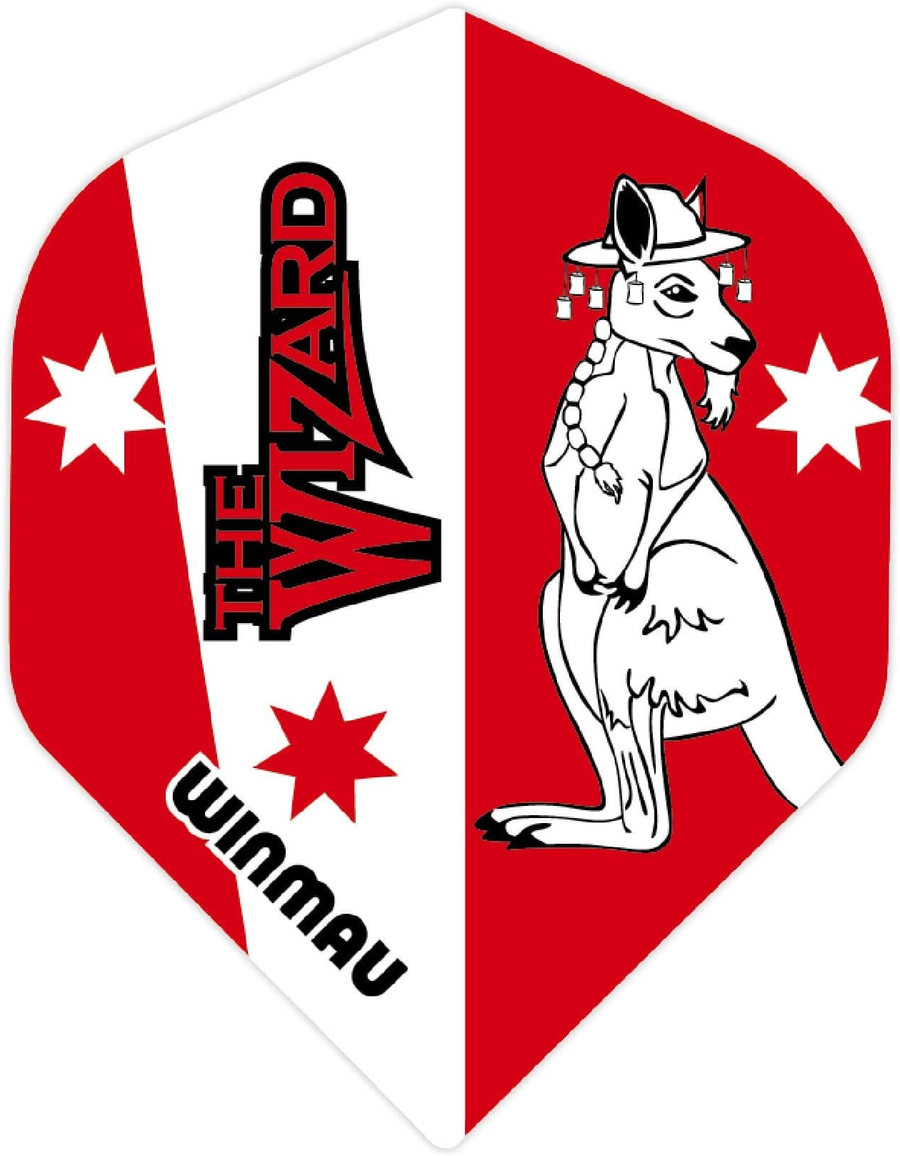 WINMAUDarts Sports Rhino Players Standard Flights Pack Of 10