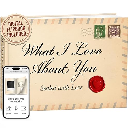 What I Love About You Book - Personalized Valentines Day