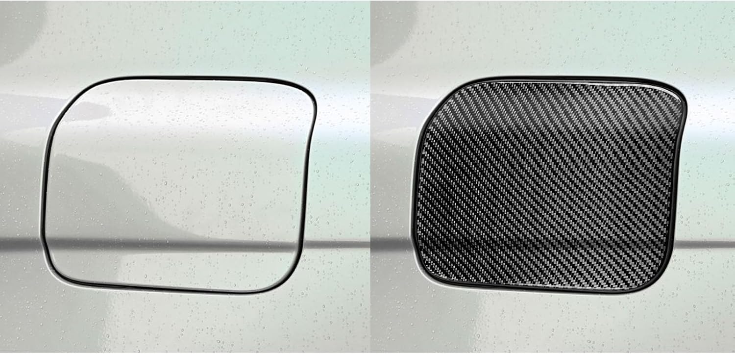 Car Fuel Tank Gas Sticker Real Carbon Fiber Compatible with Toyota Camry 2025 2026 Accessories Oil Filler Caps Panel Cover Sticker Exterior Trim Accessories