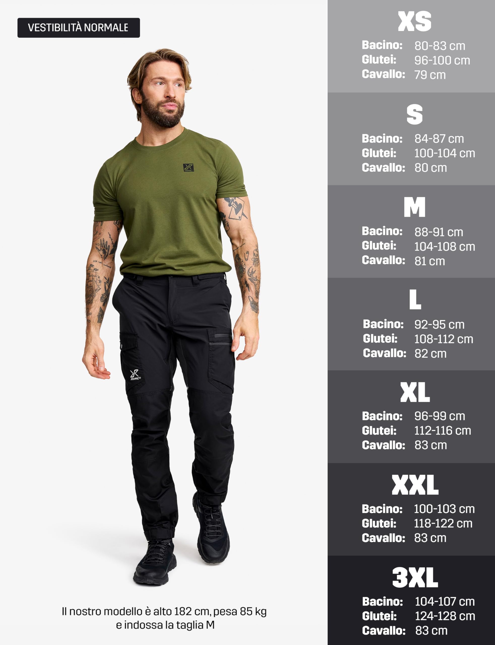 RevolutionRace Rambler Lightweight PRO Pants da Uomo, Pantaloni Leggeri da Outdoor ed Escursionismo