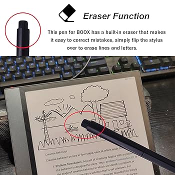 BOOX NoteAir3C（Pen2Pro付き） Amazon.com: BOOX Magnetic Pen2 Pro with Ereaser for Note Max