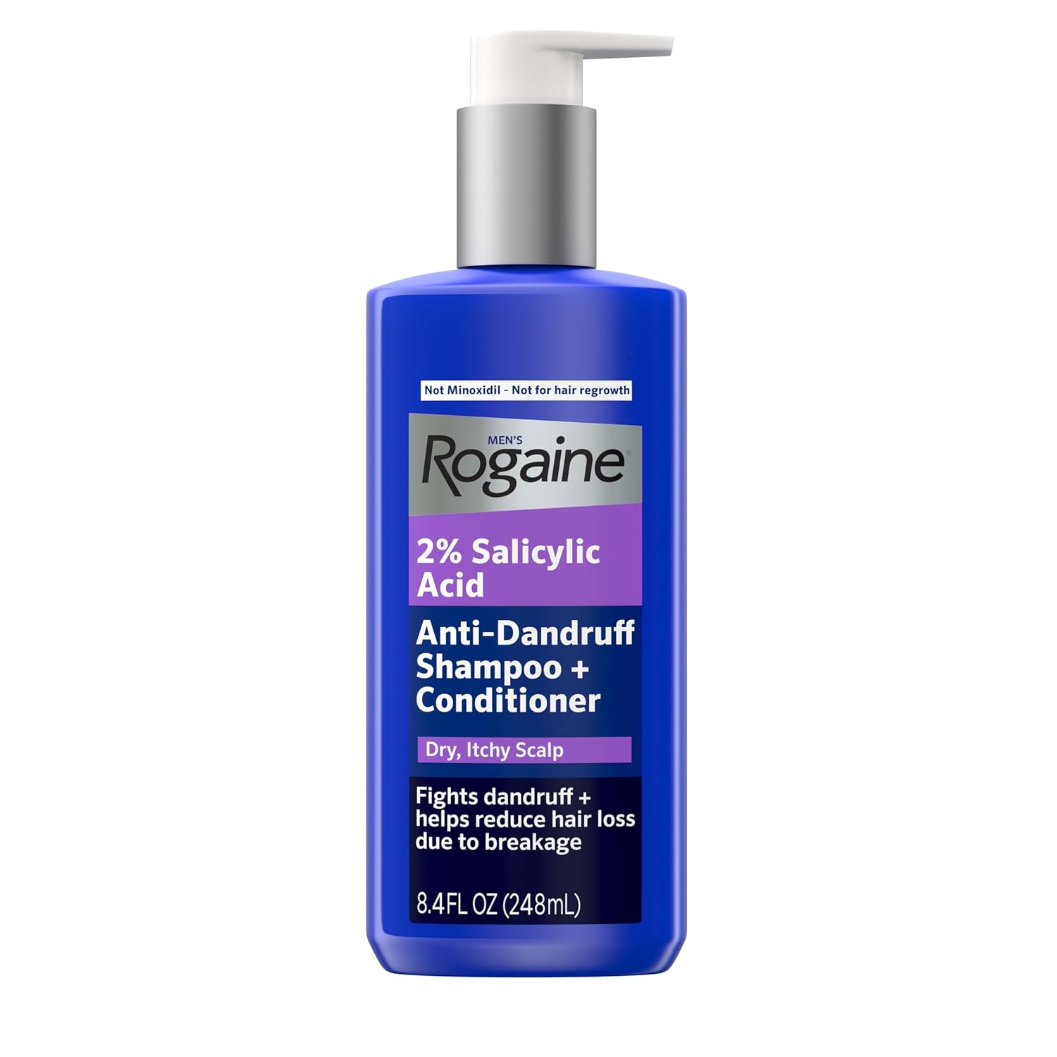 Rogaine Men's 2 in 1 Anti-Dandruff Shampoo & Conditioner