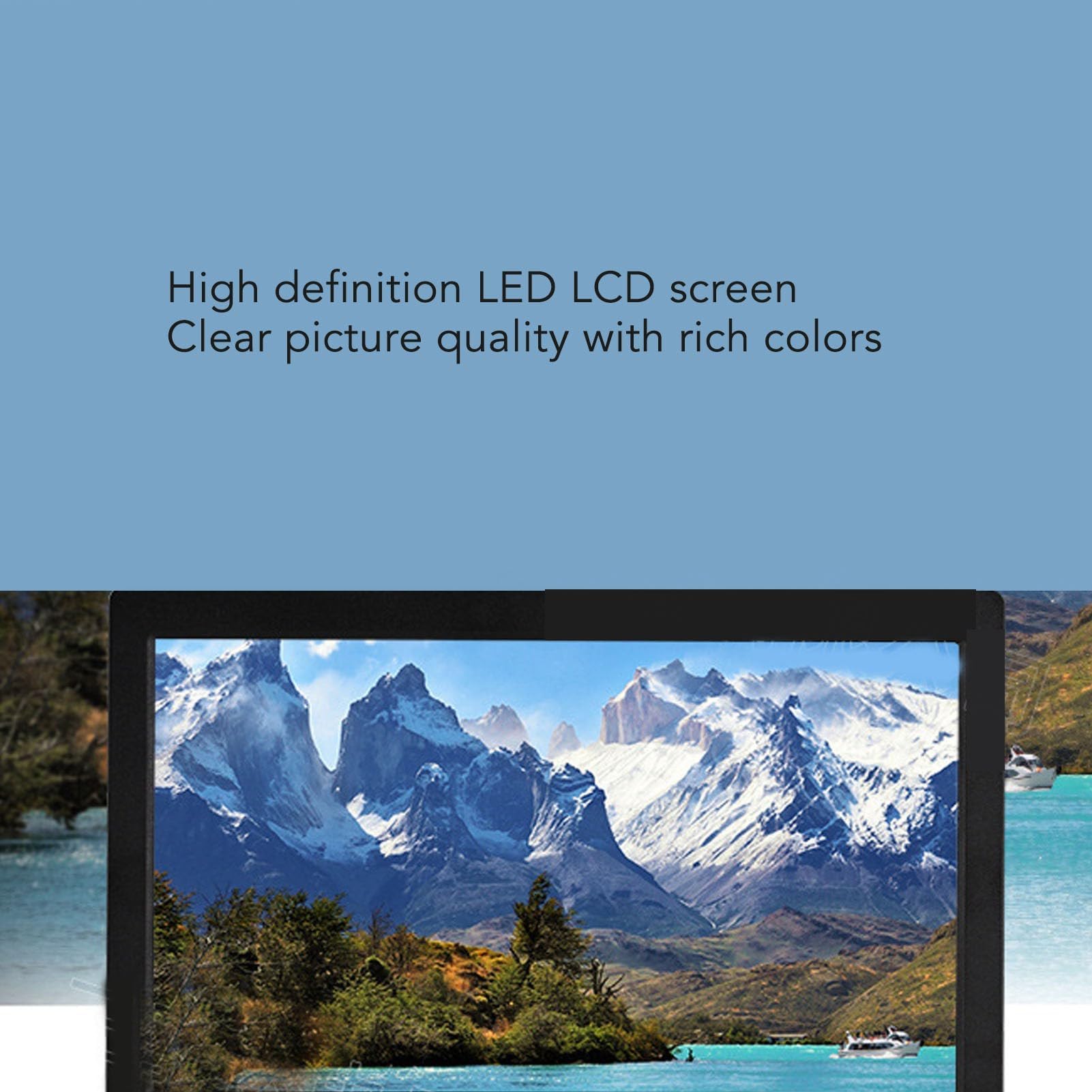 Cadre Photo Numérique Cadeaux de Cadre Photo Numérique de 8 Pouces, Cadre Intelligent D'écran HD 1280x800 IPS, 32 Go Extensible, Rotation Automatique, Partage de (Beige)