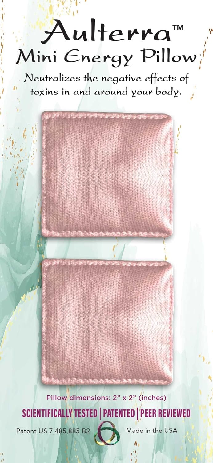 Aulterra Mini Energy Pillow neutralizes EMFs and Other toxins in and Around Your Environment
