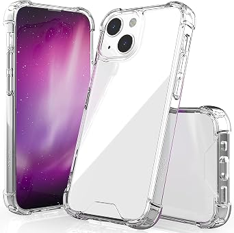 Nakedcellphone Aquaflex Series for iPhone 13 Mini Phone Case - Clear