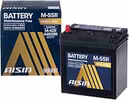 Amazon | アイシン(AISIN) 車用 バッテリー M-55R (M-42R 44B20R