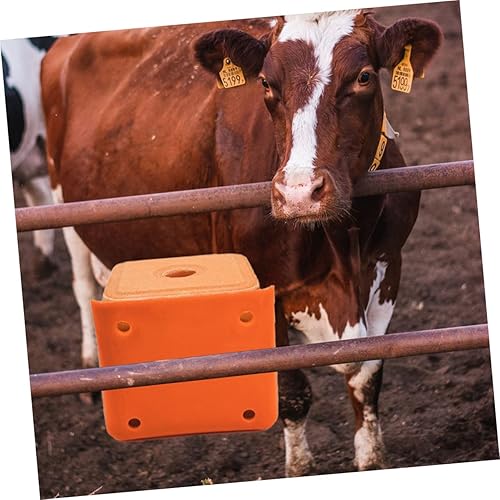 Miniatura 6 de GANAZONO 2 unids ganado sal ladrillo titulares ovejas cajas de sal para ganado ovejas caballos alimentación conveniente para granjas estilo
