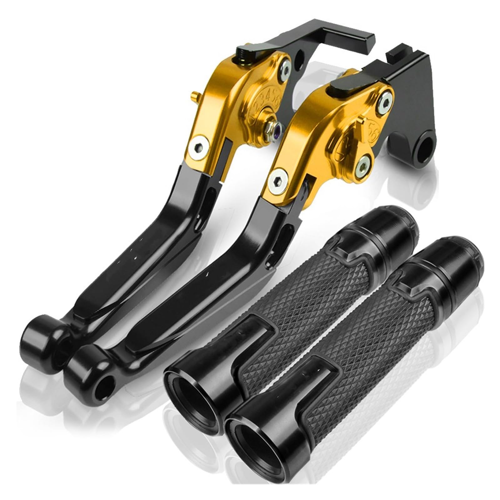 Tingyus M Otorbike Brake Lever For Kawasaki For Zx6r 2007 2008 2009-2016 Cnc Otorcycle Racing Handle Grips Brake Levers Clutch(M)