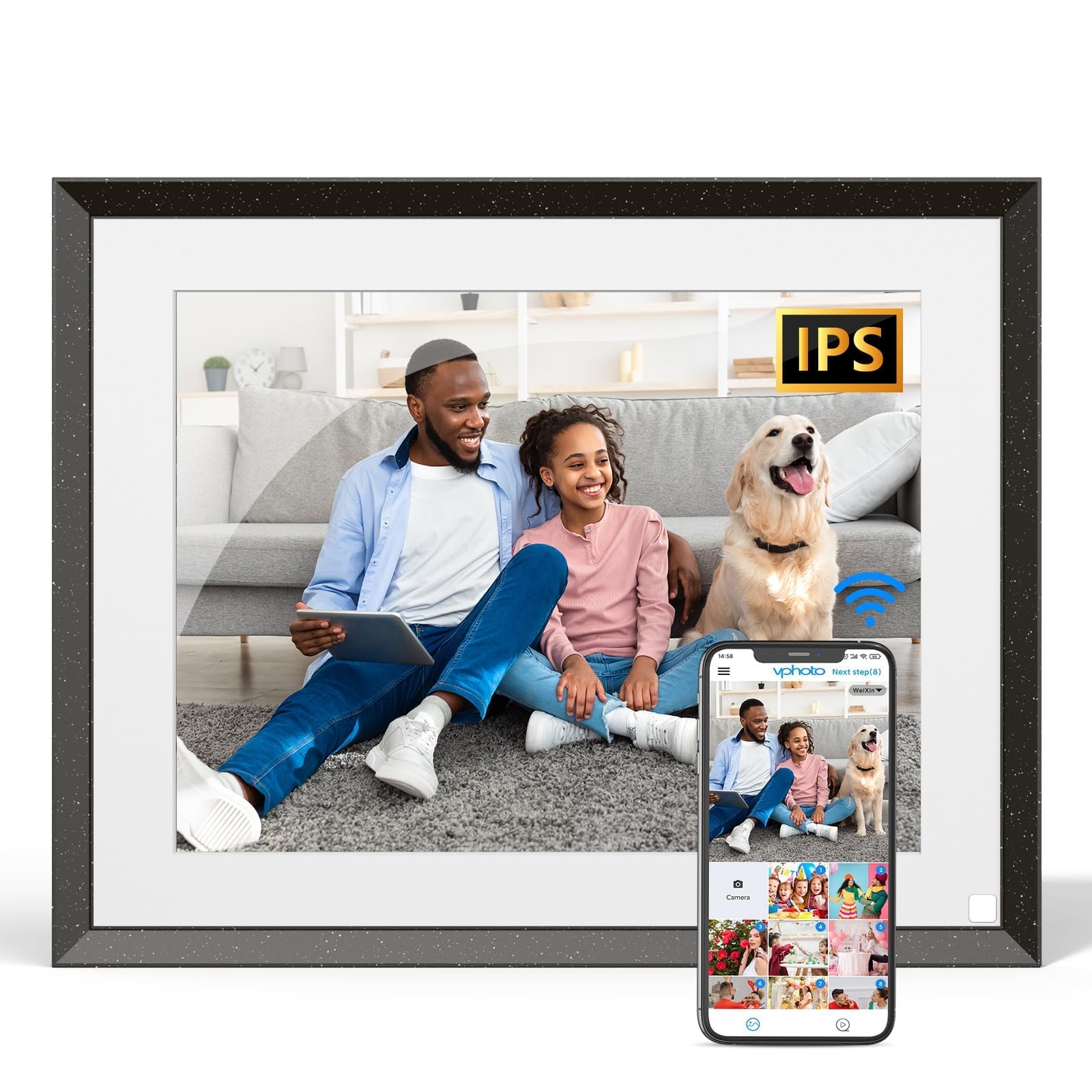 【E】INI INI THE FRAME Electronic Album,7in Digital Photo Frame Digital Photo Frame
