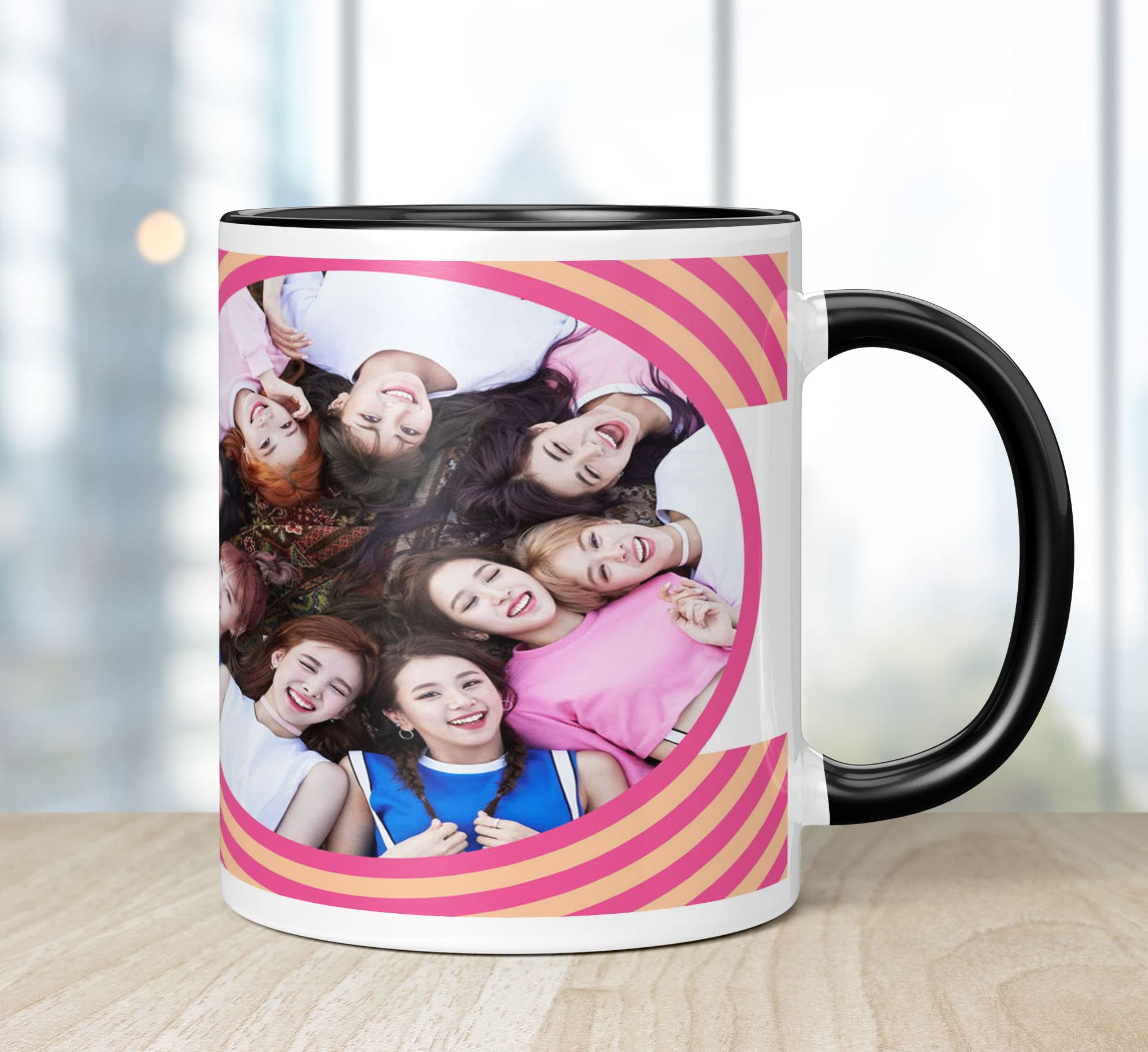 NH10 Designs Twice Music Band Printed Coffee Mug for Girls Boys Kids Birthday Gift for Friends Mugs for Twice Kpop Music Lover Nayeon Jeongyeon Momo Jihyo Dahyun Chaeyoung and Tzuyu Twice Mugs For Gift (Microwave Safe Ceramic Mug-350ml) - KMB3TM1 14