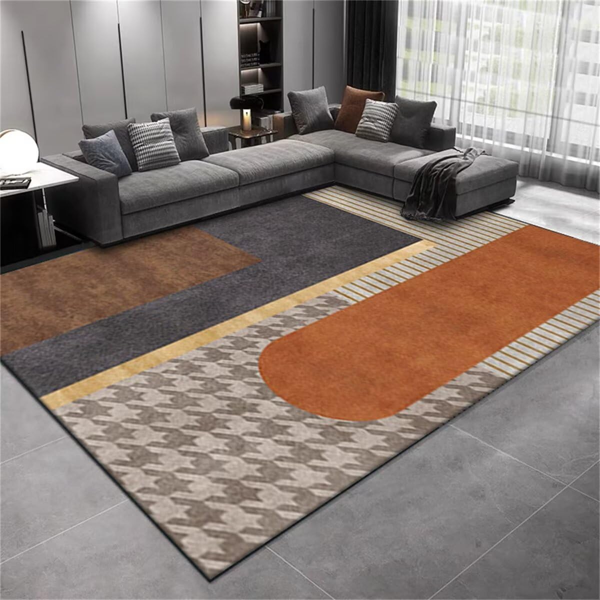 Tapis de couloir salon 180X250CM tapis moderne et durable