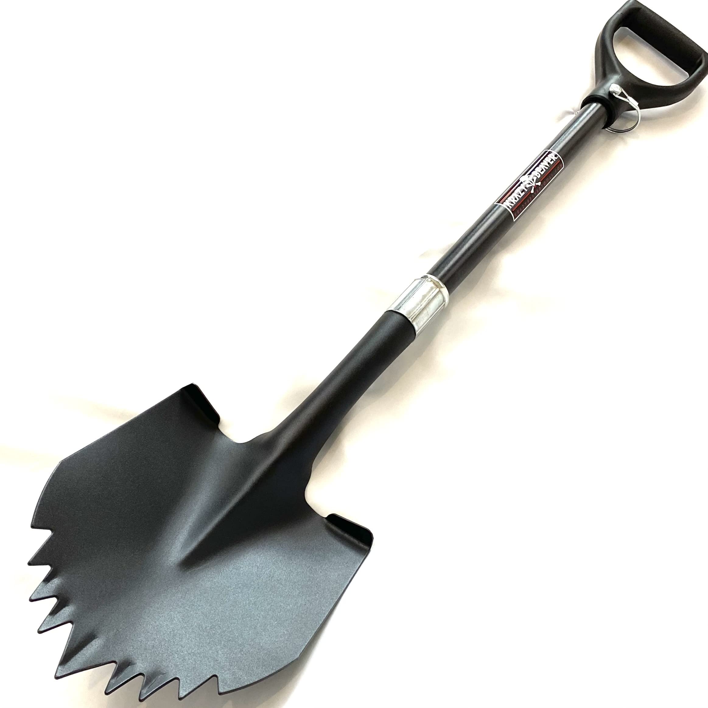 Amazon.com : Krazy Beaver Shovel (Black Textured Head/Black Handle