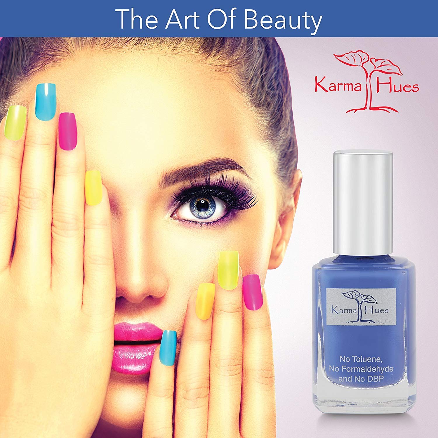 Karma Organic Natural Nail Polish-Non-Toxic Nail Art, Vegan and Cruelty-Free Nail Paint (Rosario)
