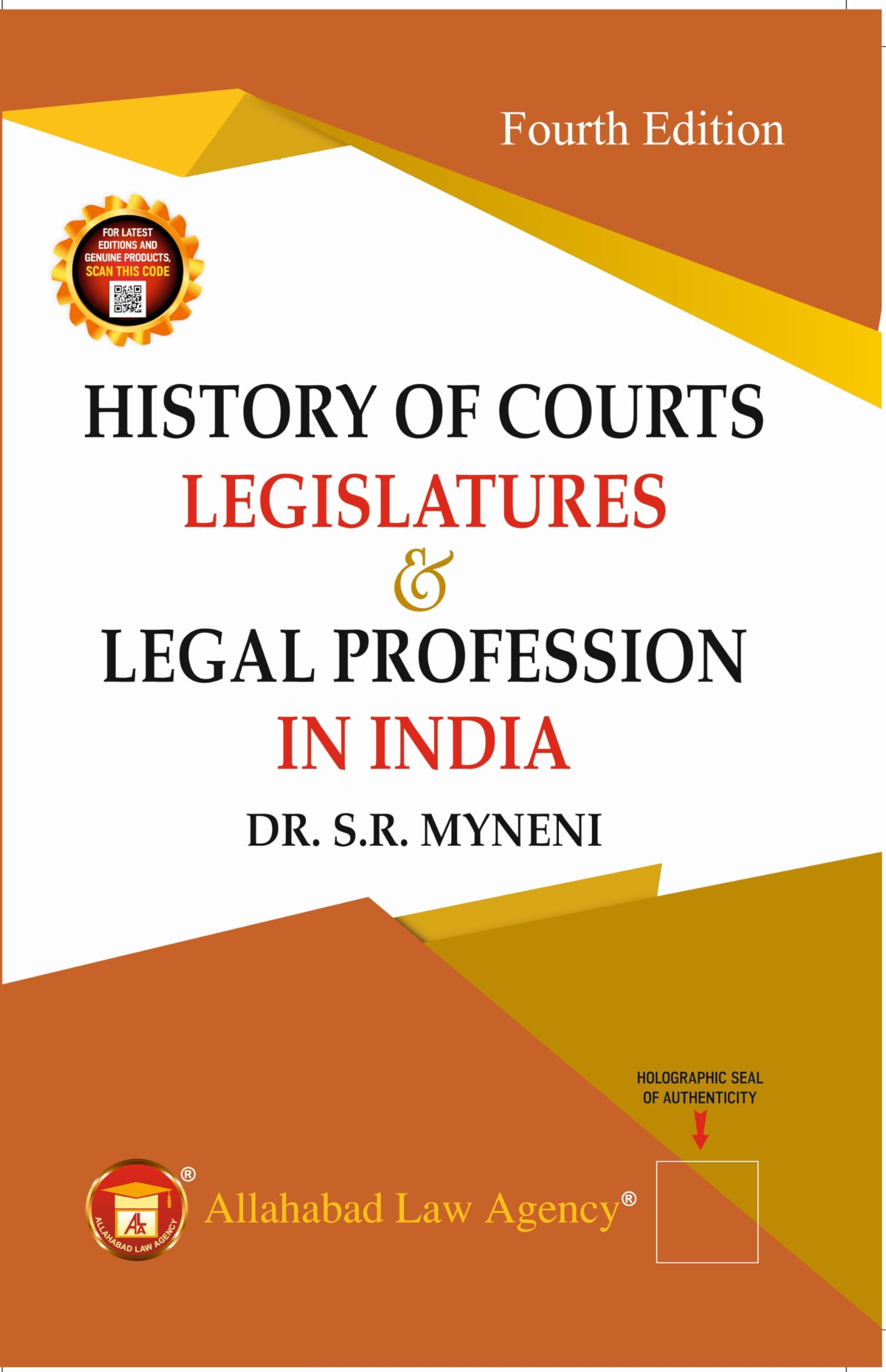 History Of Courts,Legislatures & Legal Profession In India : Dr